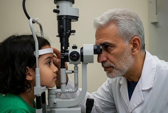 اهمیت معاینه زودهنگام چشم کودکان 